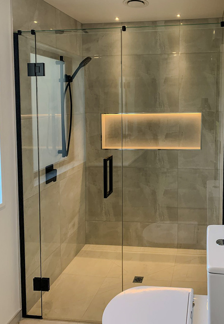 Shower Glass Christchurch Frameless Glass Showers Stake Glass